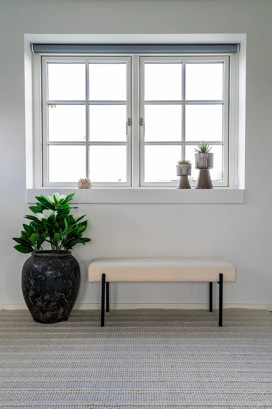 Salon i sypialnia House Nordic ławka Swindon 100 x 43 x 36 cm 1401302 beżowy