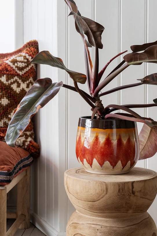 Вітальня та спальня Столик Madam Stoltz 30 x 42 cm 240452 коричневий