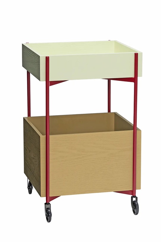 Hübsch mebel z kółkami Fresh Trolley 42 x 41 x 67 cm multicolor 021610