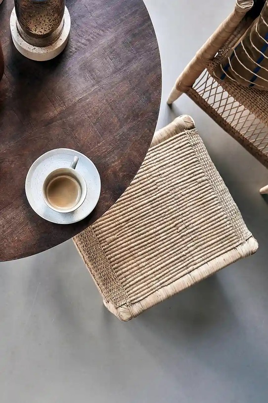 Stolík House Doctor HDRika 45 x 40 x 45 cm 258880500 béžová