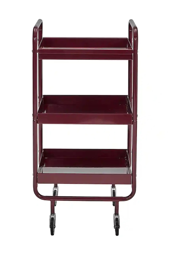 Omarica s kolesi House Doctor HDRoll 42 x 85 x 38 cm bordo 208580321