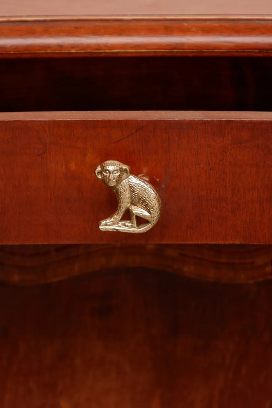 Salon i sypialnia Doing Goods uchwyt do mebli Peppin Monkey 4,5 x 4 x 6,5 cm 1.10.15.008.923.4 żółty