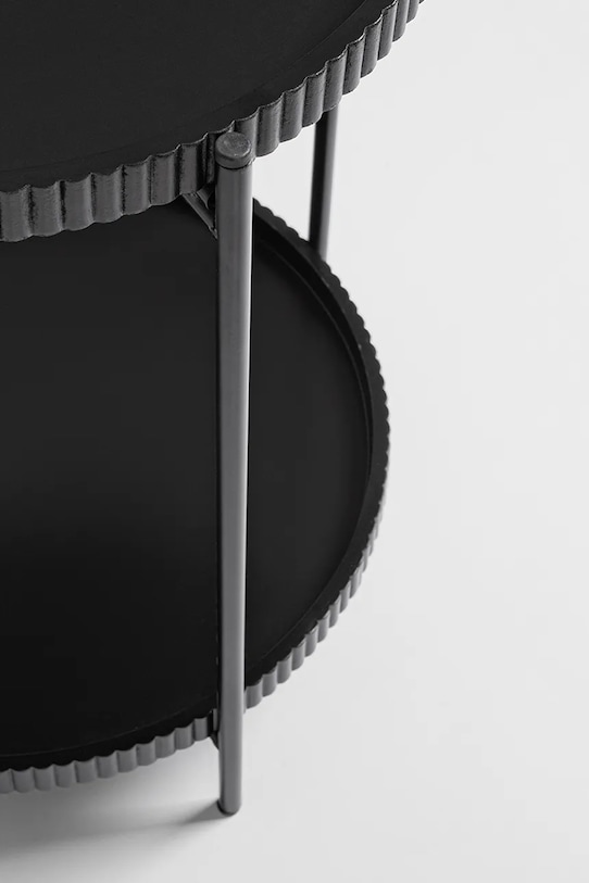 Bizzotto stolik Herdys 42 x 52 cm 721861 czarny AA00