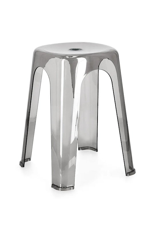 Bizzotto stołek Sonny 34,5 x 34,5 x 46,5 cm transparentny 734528