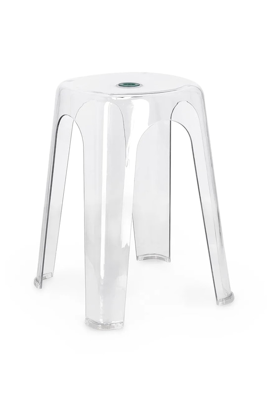 Bizzotto stołek Sonny 34,5 x 34,5 x 46,5 cm transparentny 734526