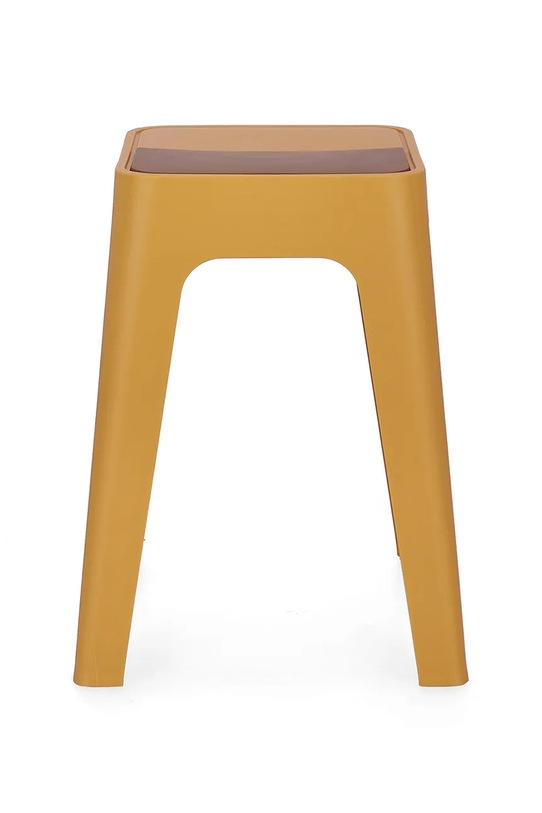 Bizzotto stołek Hobbit 36,5 x 36,5 x 46,5 cm 734511 żółty AA00