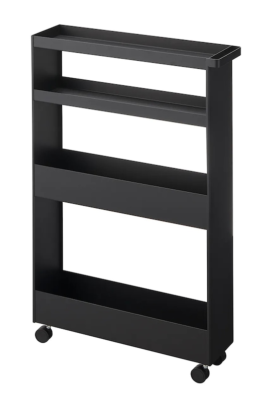 Полиця на коліщатках Yamazaki Tower Slim 13 x 48 x 80.5 cm чорний 1807