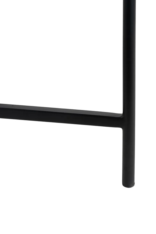 Obývacia izba a spálňa Stolík Leitmotiv 40 x 49 cm LM2333BK čierna