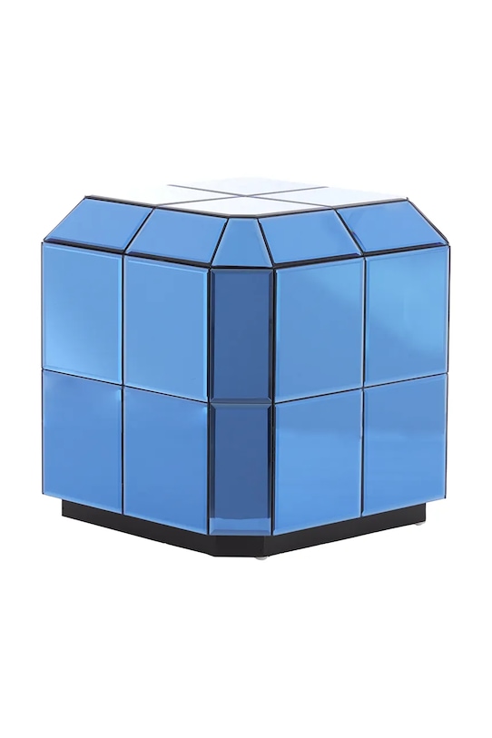 Salon i sypialnia Light & Living stolik Luciano 40 x 40 x 40 cm 5516680 niebieski