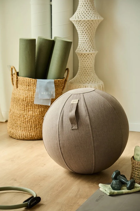 Calma House piłka gimnastyczna Esfera ESFERA.PF65.GRI beżowy AA00