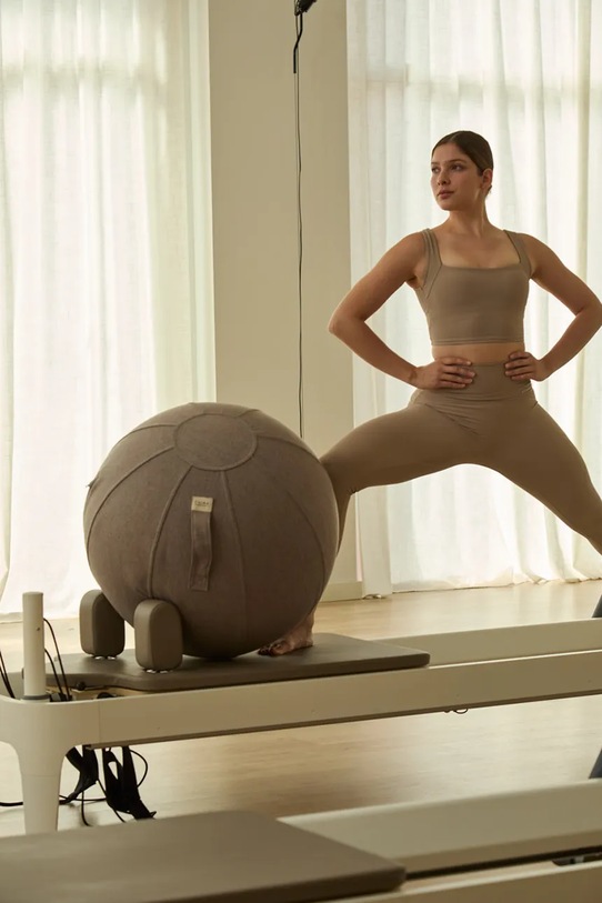 Calma House piłka gimnastyczna Esfera ESFERA.PF65.GRI beżowy