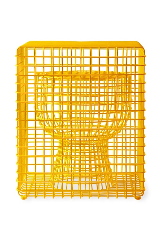 Pols Potten stołek tip tap 40 x 40 x 47 cm 300.030.102 żółty AA00