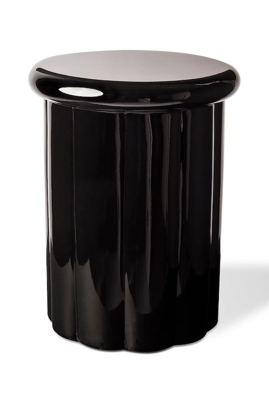 Pols Potten stołek Roman 35,5 x 46,5 cm czarny 510.070.092