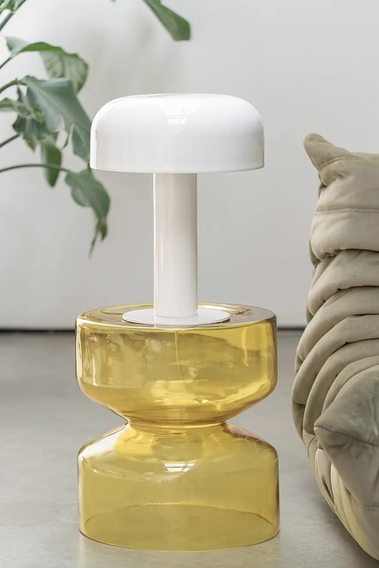 Leitmotiv stolik Doble 35 x 41 cm żółty LM2298YE