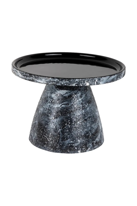 Leitmotiv stolik Mosaic Marble 29 x 42 cm czarny LM2322BK