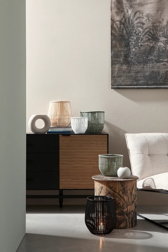 Bizzotto stolik Nariko 40 x 40 cm 740978 beżowy