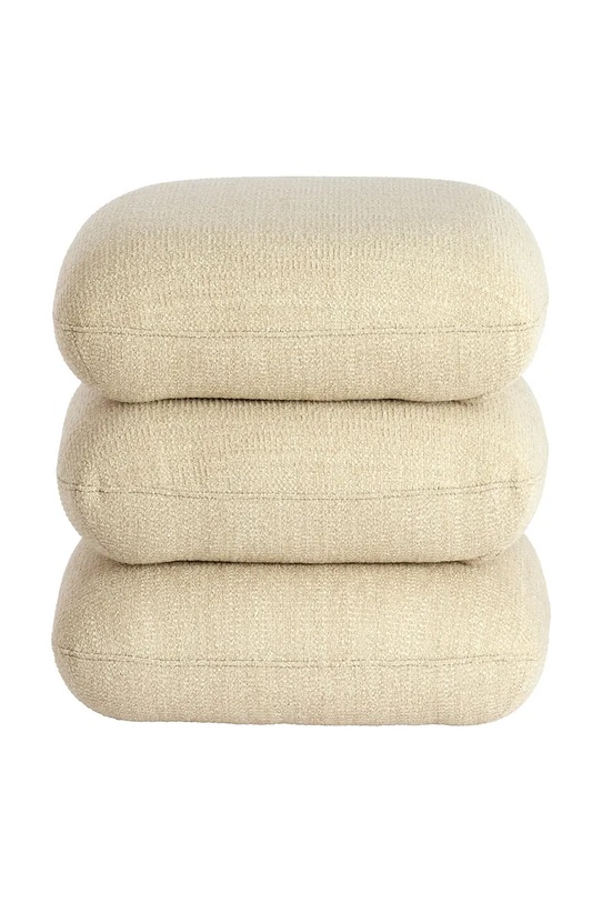 Light & Living pufa Laurie 44,5 x 44,5 x 44,5 cm beżowy 6893243