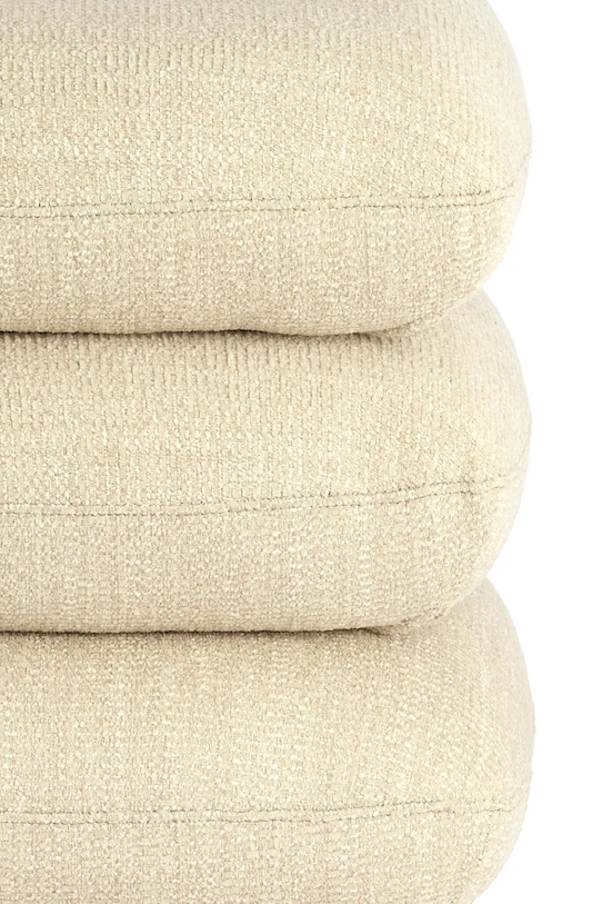 Light & Living pufa Laurie 44,5 x 44,5 x 44,5 cm beżowy 6893243