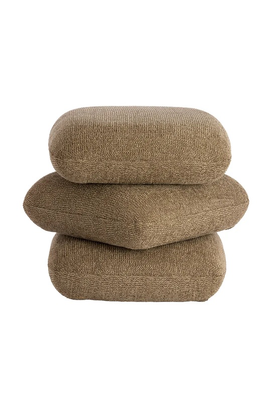 Light & Living pufa Laurie 44,5 x 44,5 x 44,5 cm 6893261 brązowy AA00