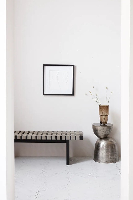 House Doctor stolik HDHeena 55 x 33,5 x 40 cm szary 211150100