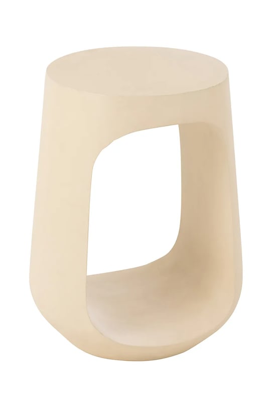 J-Line stolik 35 x 35 x 46 cm 45987 beżowy AA00