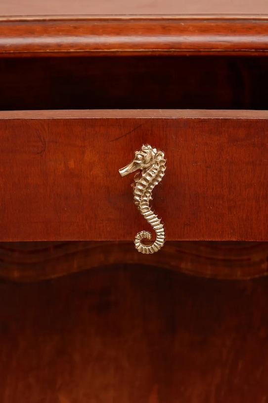 Salon i sypialnia Doing Goods uchwyt do mebli Seahorse 3 x 7,5 x 7 cm 1.10.15.005.923.4 żółty