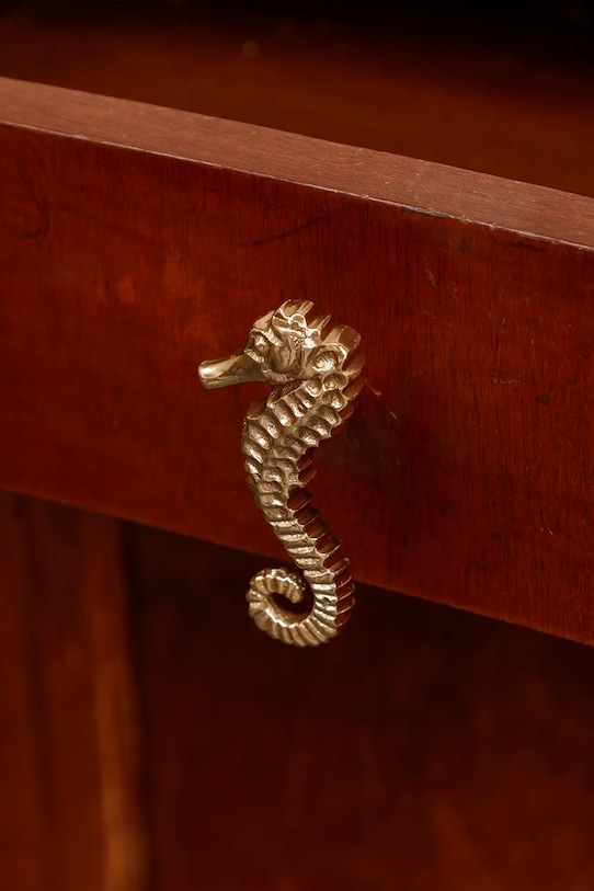 Doing Goods uchwyt do mebli Seahorse 3 x 7,5 x 7 cm żółty 1.10.15.005.923.4