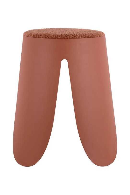 Leitmotiv stołek Savor 44 x 46 cm LM2131OR pomarańczowy AA00