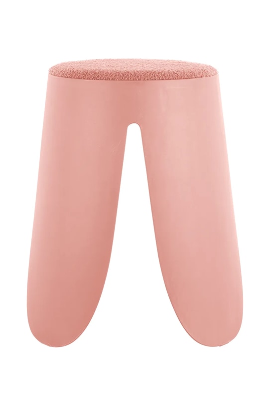 Leitmotiv stołek Savor 44 x 46 cm LM2131PI różowy AA00