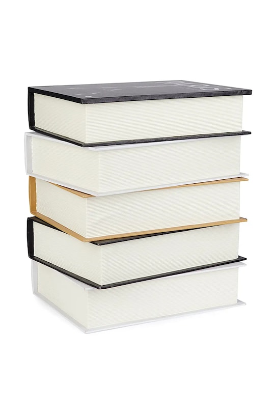 Salon i sypialnia Balvi stolik Metropolitan Book 38 x 33 x 27 cm 27958 multicolor