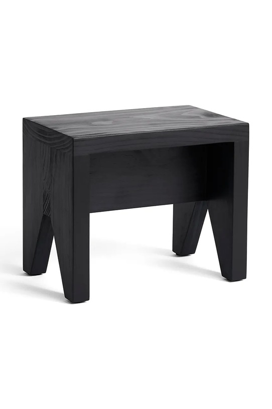 HAY stołek z drewna sosnowego 25 x 19,5 x 30 cm czarny AF788.F625.AB68