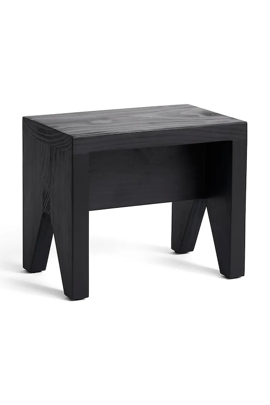 HAY stołek z drewna sosnowego 25 x 19,5 x 30 cm czarny AF788.F625.AB68