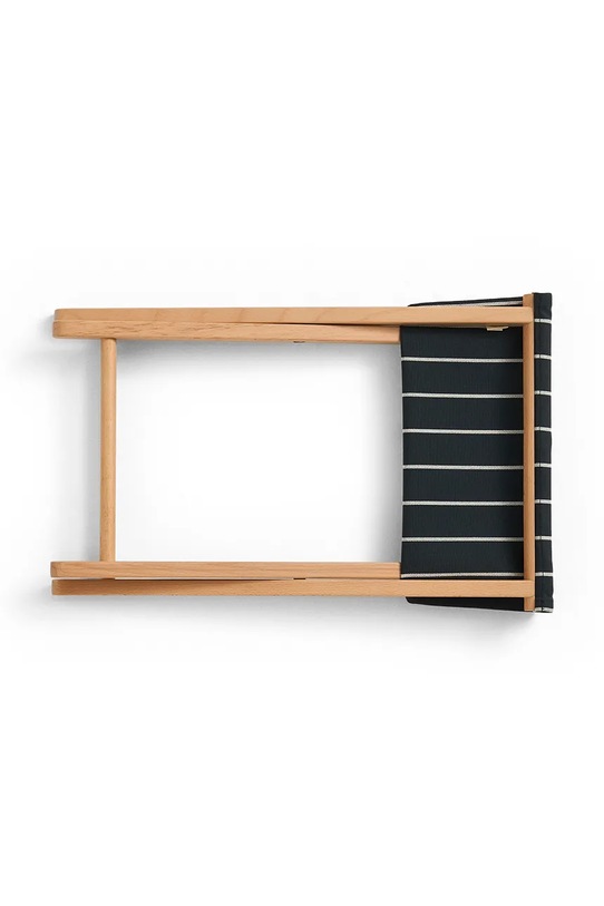 Salon i sypialnia HAY krzesło z drewna bukowego 46 x 40 x 37 cm AE971.E864 czarny