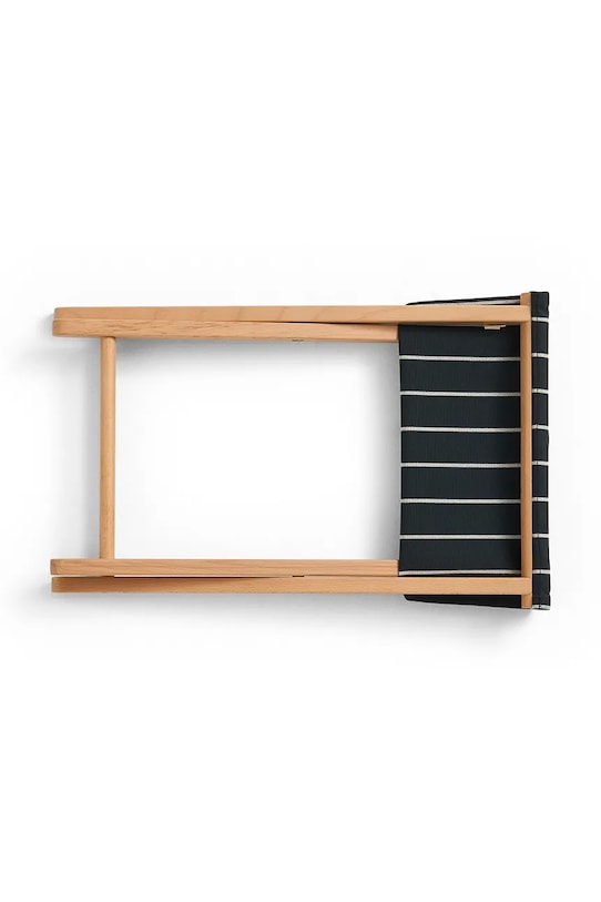 Salon i sypialnia HAY krzesło z drewna bukowego 46 x 40 x 37 cm AE971.E864 czarny