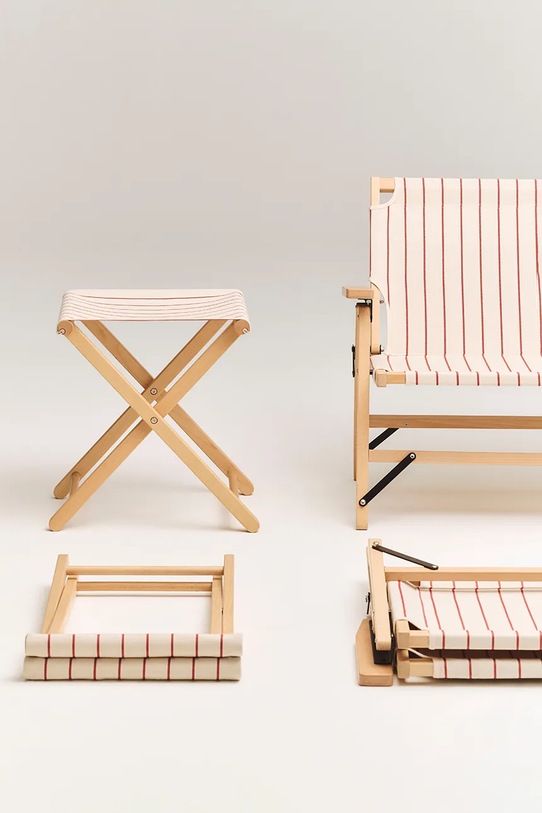 HAY stołek z drewna bukowego 46 x 40 x 37 cm AE971.E863