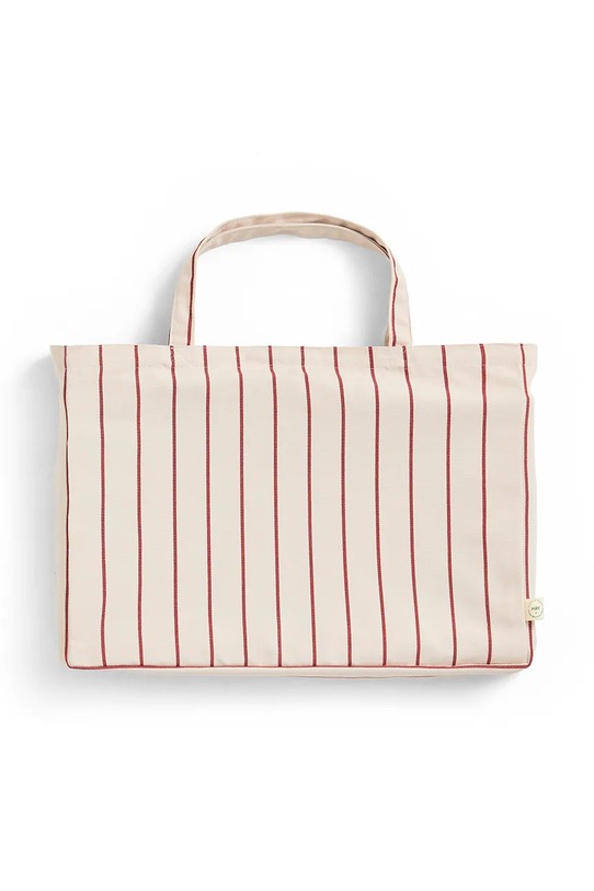 HAY stołek z drewna bukowego 46 x 40 x 37 cm czerwony AE971.E863