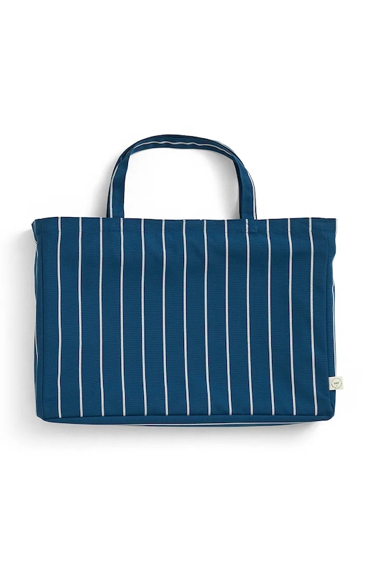 HAY stołek z drewna bukowego 46 x 40 x 37 cm niebieski AE971.E865