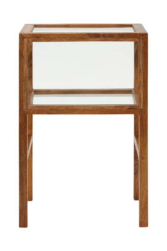 House Doctor stolik drewniany 38 x 28 x 60 cm brązowy 203800453