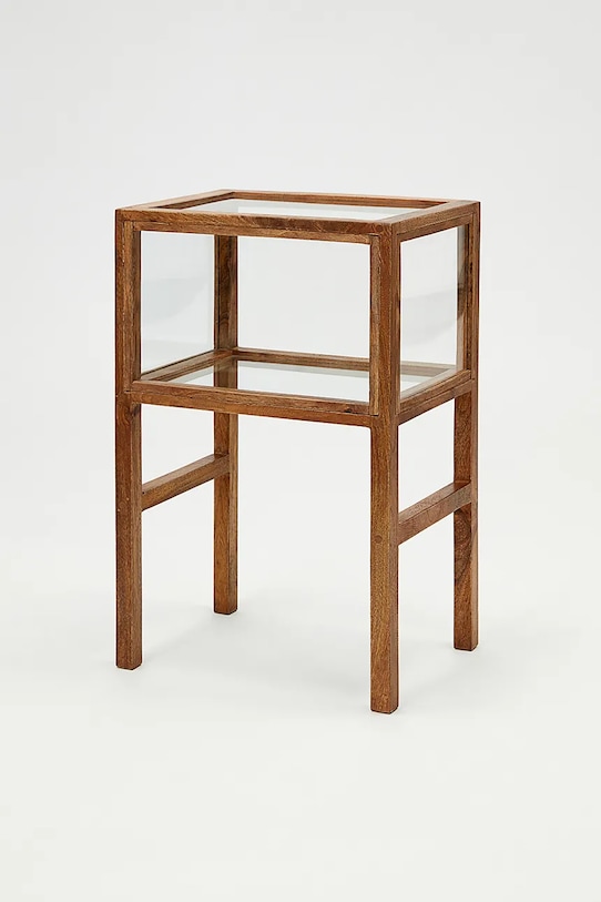 House Doctor stolik drewniany 38 x 28 x 60 cm 203800453 brązowy AA00