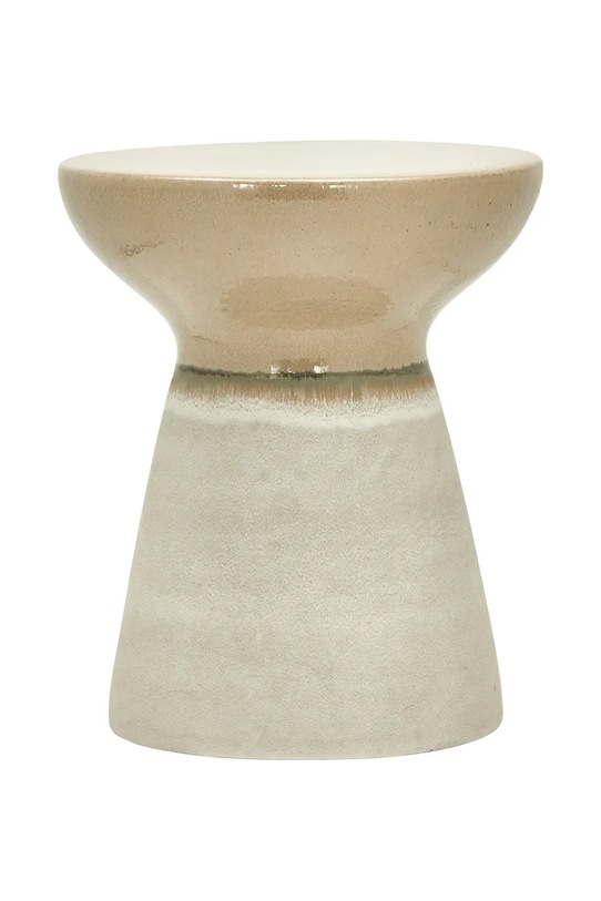 House Doctor stolik kawowy z gliny 43 x 36 cm beżowy 203840601