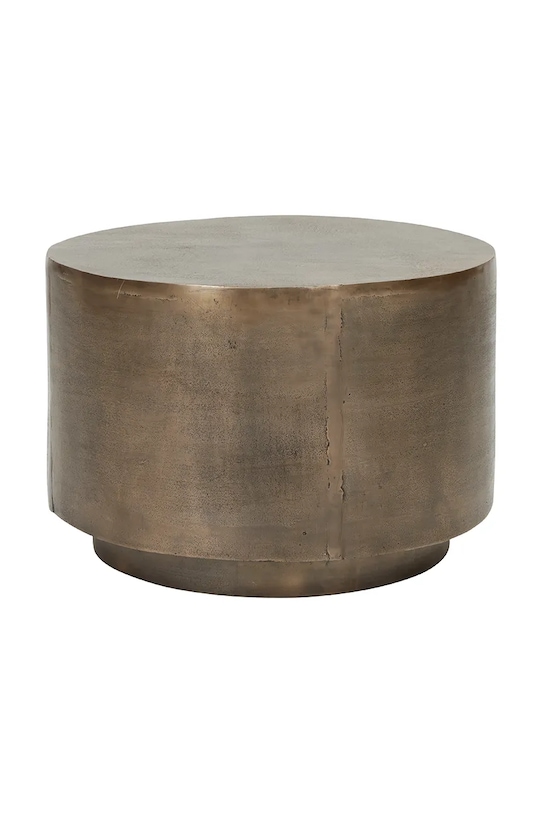 House Doctor stolik kawowy z metalu szczotkowanego 35 x 50 cm zielony 262791011