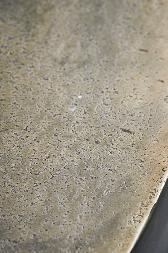 House Doctor stolik kawowy z metalu szczotkowanego 35 x 50 cm 262791011 zielony