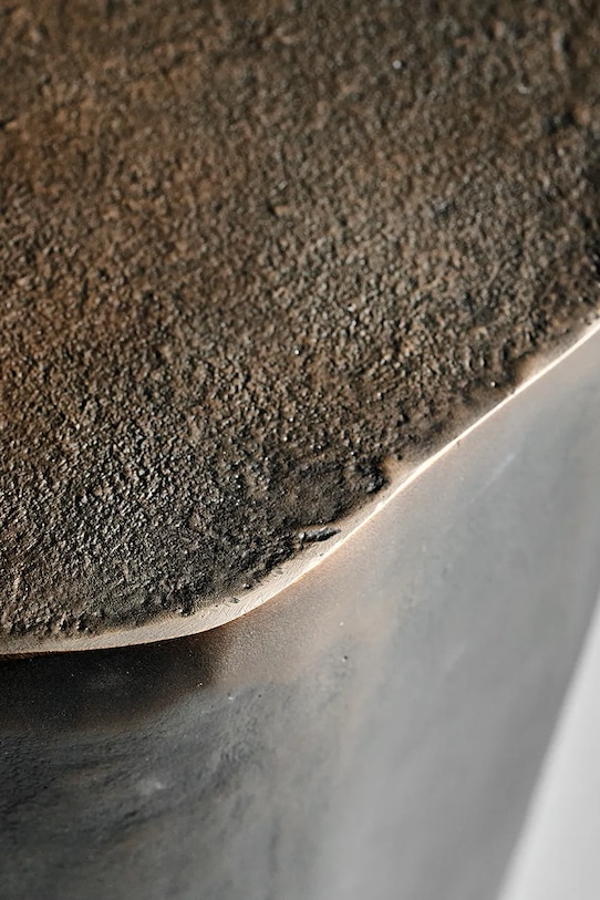 House Doctor stolik kawowy z metalu szczotkowanego 44 x 33 cm zielony 266140042