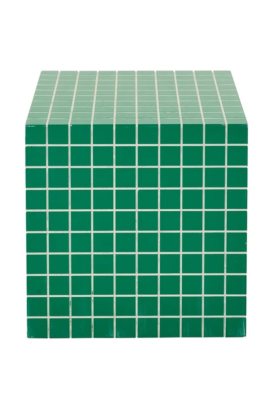 J-Line stolik kawowy drewniany 62396 zielony AA00