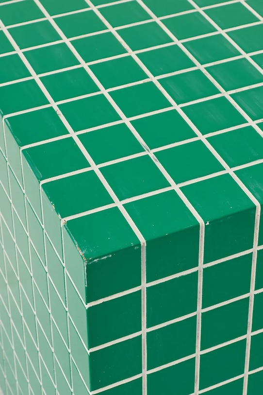 Salon i sypialnia J-Line stolik kawowy drewniany 62396 zielony