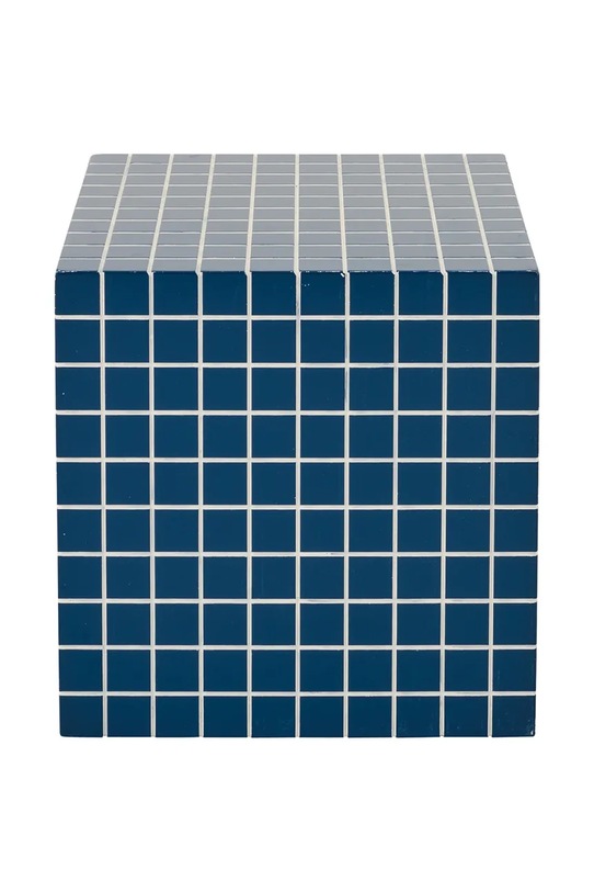 J-Line stolik kawowy drewniany 62398 niebieski AA00