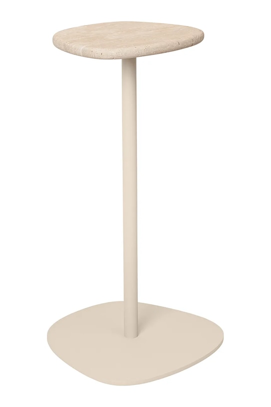 Ferm Living stolik kawowy ze stali 56 x 30,6 x 30,4 cm 1104273158 beżowy AA00