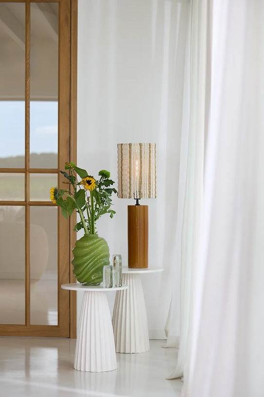 Light & Living stolik z metalu 40 x 51 cm 5504543 biały