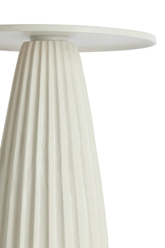 Salon i sypialnia Light & Living stolik z metalu 40 x 51 cm 5504543 biały