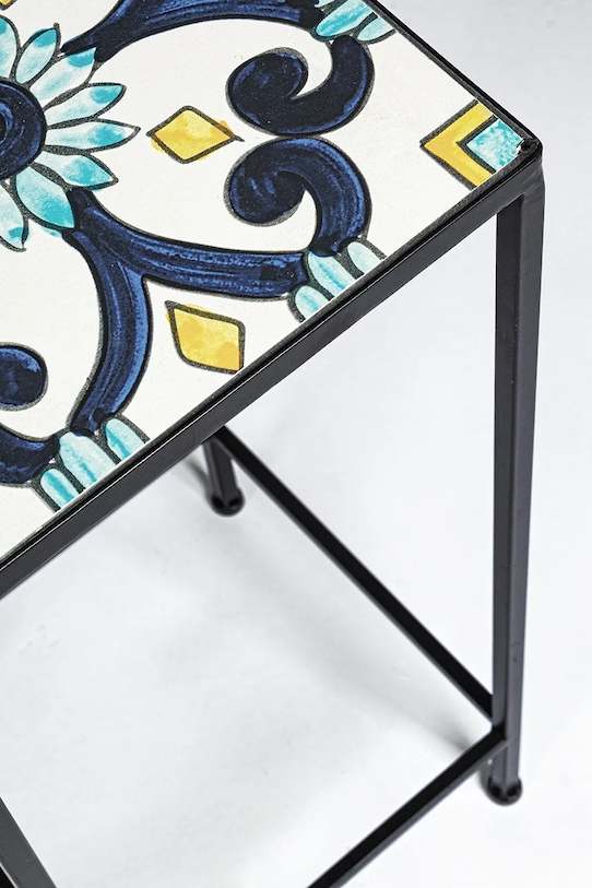 Bizzotto set de mobilier din oțel acoperit cu pulbere 806172 multicolor AA00